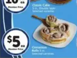 Albertsons Classic Cake offer