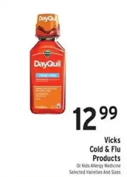 Brookshire's Vicks cold & flu products offer