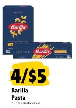 Festival Foods Barilla Pasta offer
