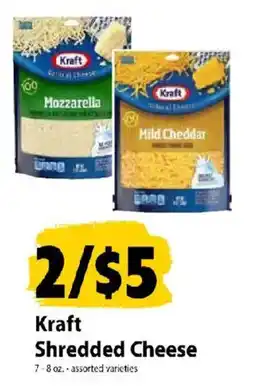 Festival Foods Kraft shredded cheese offer