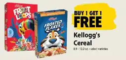 Festival Foods Kellogg's Cereal offer