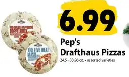 Festival Foods Pep's Drafthaus Pizzas offer