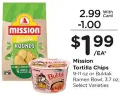 Pick'n Save Mission Tortilla Chips offer