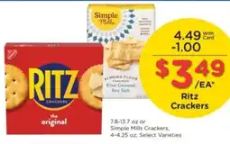 Pick'n Save Ritz Crackers offer