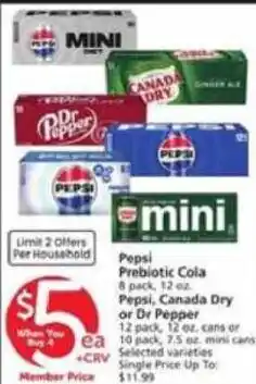 Albertsons Pepsi mini offer