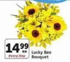 Albertsons Lucky Bee Bouquet offer