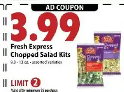 Festival Foods Fresh Express Chopped Salad Kits offer