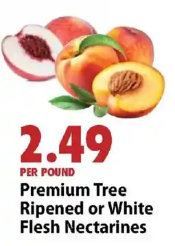 Festival Foods Premium Tree Ripened or White Flesh Nectarines offer