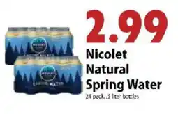 Festival Foods Nicolet Natural Spring Water offer