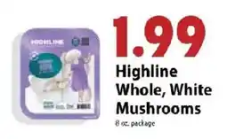 Festival Foods Highline whole, white mushrooms offer
