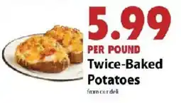 Festival Foods Twice-Baked Potatoes offer