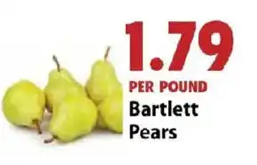 Festival Foods Bartlett Pears offer
