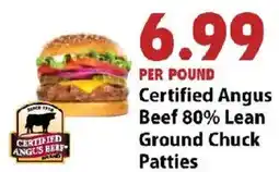 Festival Foods Certified Angus Beef Ground Chuck Patties offer
