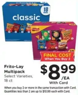 Pick'n Save Frito-Lay Multipack offer