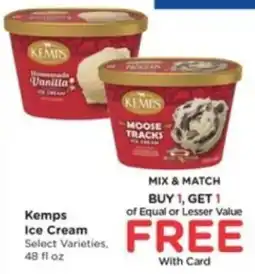 Pick'n Save Kemps Ice Cream offer