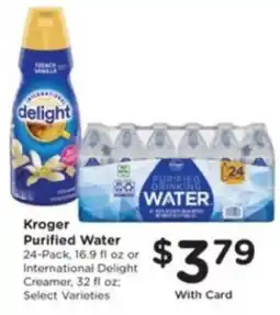Pick'n Save Kroger Purified Water offer