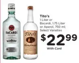 Pick'n Save Tito's Handmade Vodka offer