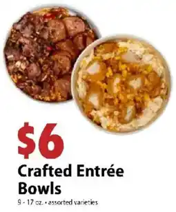 Festival Foods Crafted Entrée Bowls offer