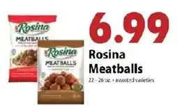 Festival Foods Rosina Meatballs offer