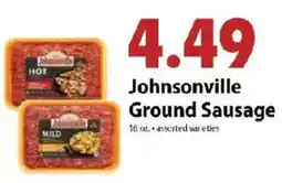 Festival Foods Johnsonville Ground Sausage offer