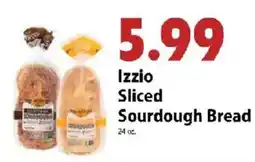 Festival Foods Izzio Sliced Sourdough Bread offer