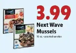 Festival Foods Next Wave Mussels offer