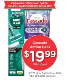 Pick'n Save Cascade Action Pacs offer