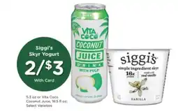 Pick'n Save Siggi's Skyr Yogurt offer