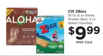 Pick'n Save Clif ZBars offer