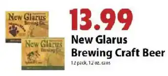 Festival Foods New Glarus Brewing Craft Beer offer