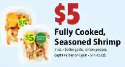 Festival Foods Fully Cooked, Seasoned Shrimp offer