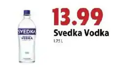 Festival Foods Svedka Vodka offer