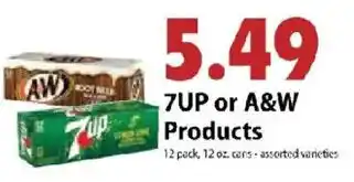 Festival Foods 7up or A&W Products offer