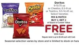 Pick'n Save Doritos, Cheetos or Tostitos offer