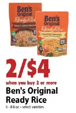 Festival Foods Ben's Original Ready Rice offer