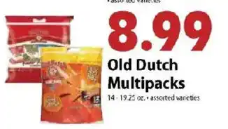 Festival Foods Old Dutch Multipacks offer