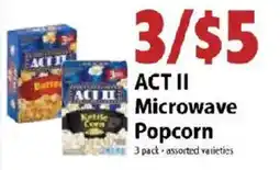 Festival Foods Act II Microwave Popcorn offer