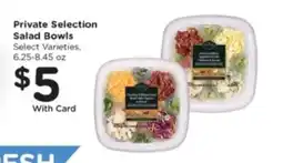 Pick'n Save Private Selection Salad Bowls offer