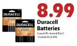 Festival Foods Duracell Batteries offer