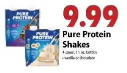 Festival Foods Pure Protein Shakes offer