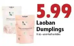 Festival Foods Laoban Dumplings offer