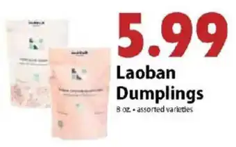 Festival Foods Laoban Dumplings offer