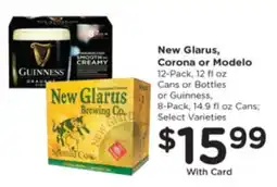 Pick'n Save New Glarus, Corona or Modelo offer