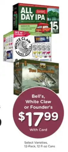 Pick'n Save Bell's, White Claw or Founder's offer