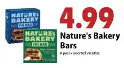 Festival Foods Nature's Bakery Bars offer