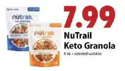 Festival Foods Nutrail keto granola offer