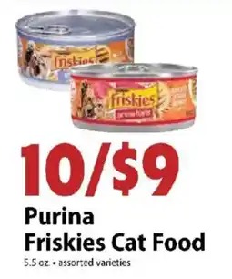 Festival Foods Purina Friskies Cat Food offer