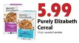 Festival Foods Purely Elizabeth Cereal offer