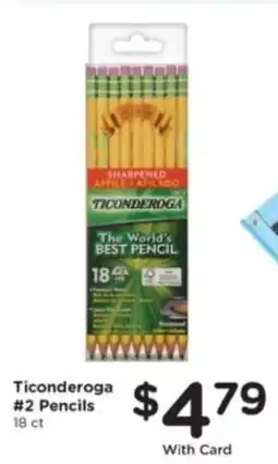 Pick'n Save Ticonderoga #2 Pencils offer