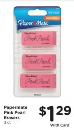 Pick'n Save Papermate Pink Pearl Erasers offer